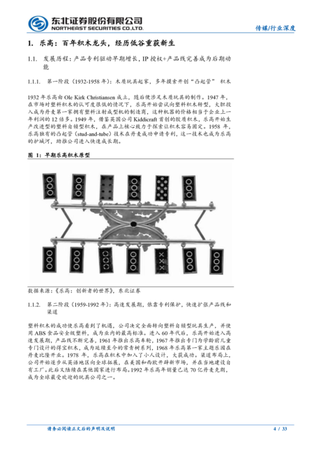 潮玩行业研究专题：复盘乐高百年发展国产积木值得期待